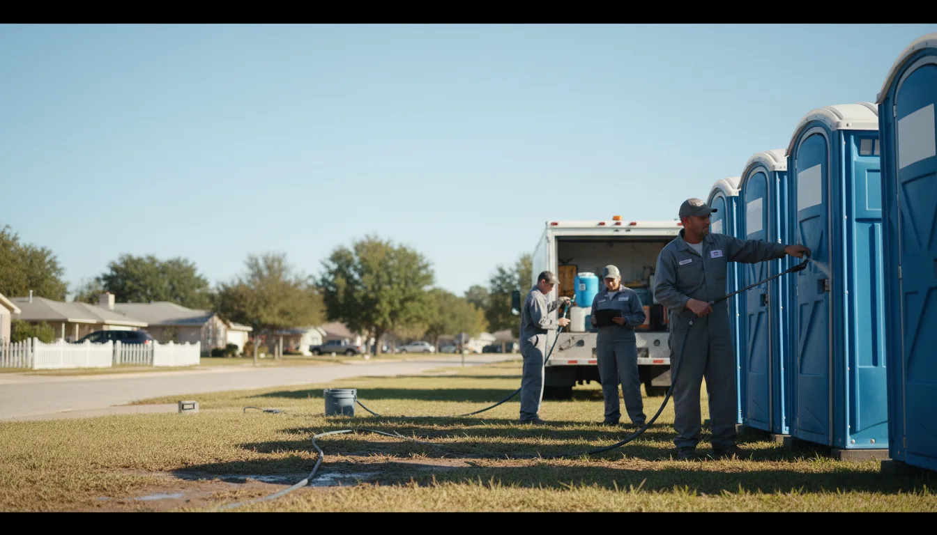 Long-Term Portable Toilet Rental in Williamsfield, IL near me